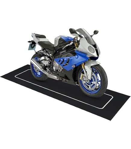 Amazon.com: wibeart MPM Motorcycle Mat for ZX-6R Washable Non